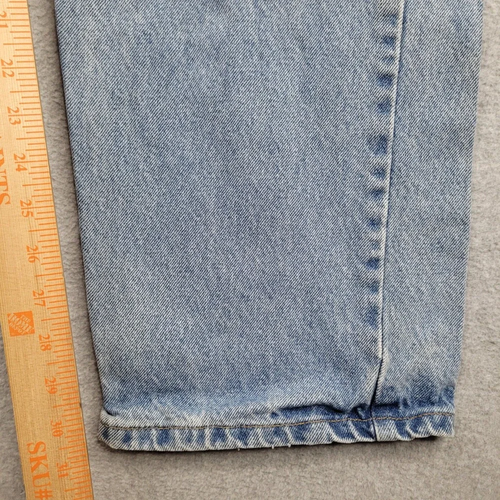 Carhartt‎ B460 LVB Relaxed Fit Jeans Mens 36x32 Light Wash Blue Denim Workwear